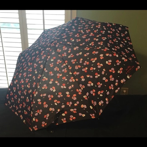 ᴄᴏᴀᴄʜ ʙʟᴀᴄᴋ ғʟᴏʀᴀʟ ʀᴇᴛʀᴀᴄᴛᴀʙʟᴇ ᴜᴍʙʀᴇʟʟᴀ - Picture 4 of 8